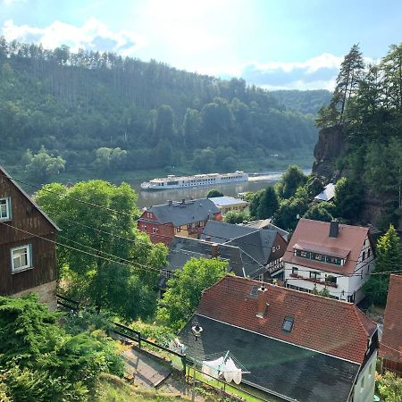 Haus Bergfriede Hotel Bad Schandau Buitenkant foto