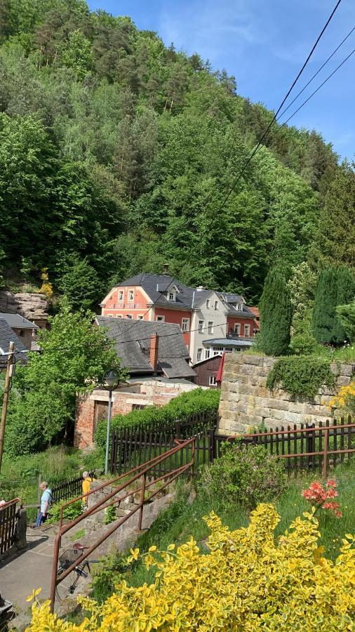 Haus Bergfriede Hotel Bad Schandau Buitenkant foto