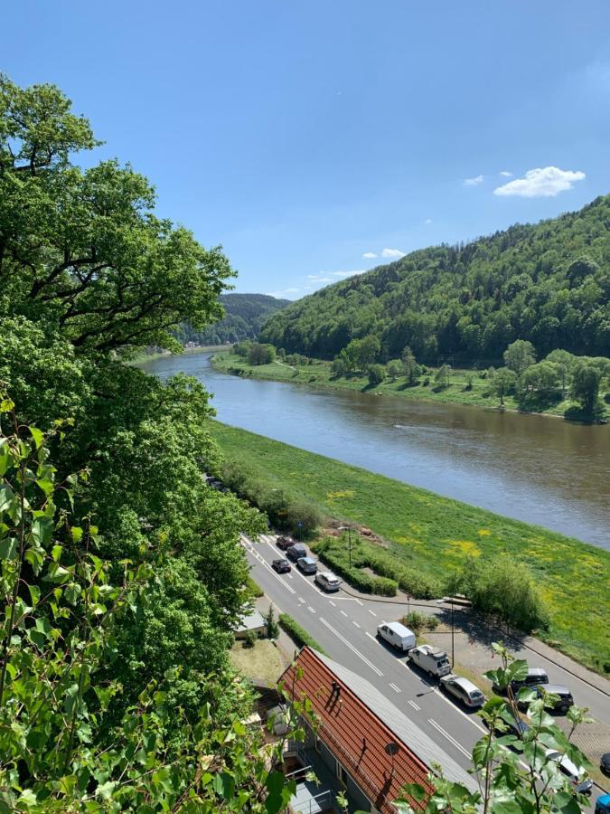 Haus Bergfriede Hotel Bad Schandau Buitenkant foto
