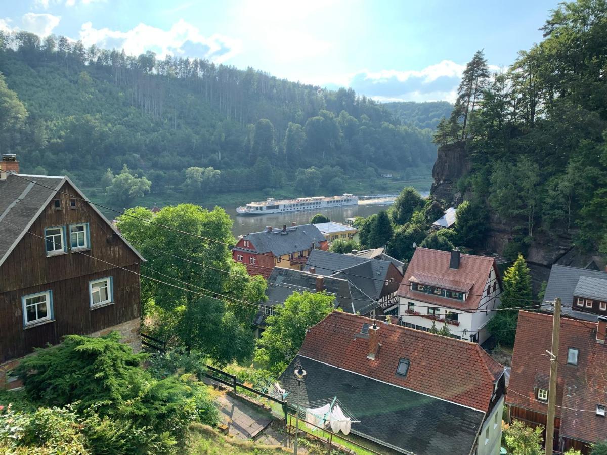 Haus Bergfriede Hotel Bad Schandau Buitenkant foto