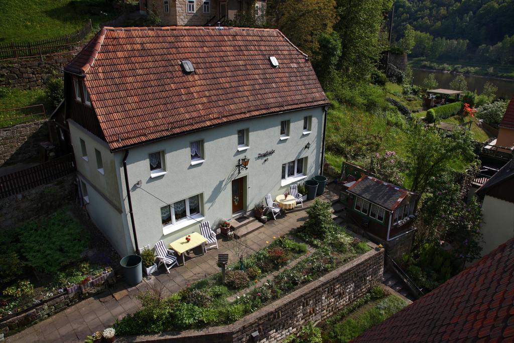 Haus Bergfriede Hotel Bad Schandau Buitenkant foto