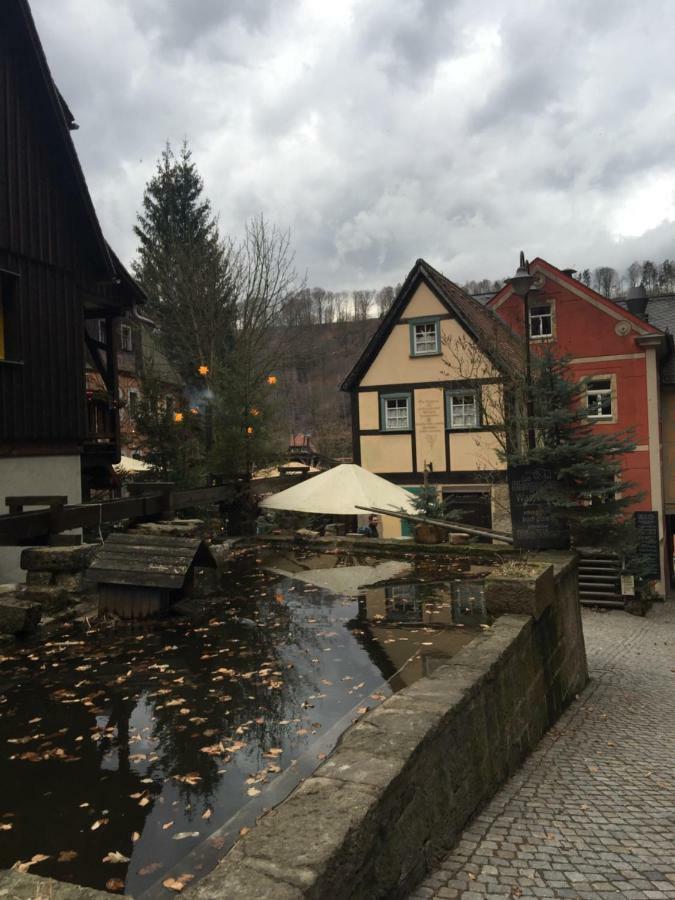 Haus Bergfriede Hotel Bad Schandau Buitenkant foto
